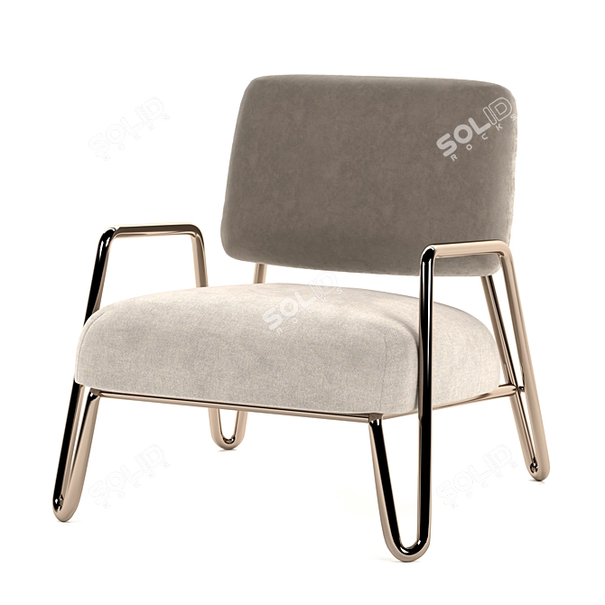 Modern Miami Chair 2017 Edition 3D model image 1