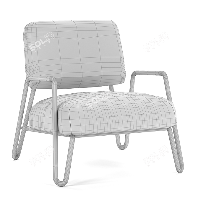 Modern Miami Chair 2017 Edition 3D model image 4