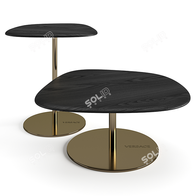 Versace Iconic Coffee Tables Bundle 3D model image 4