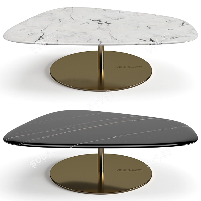 Versace Iconic Coffee Tables Bundle 3D model image 7