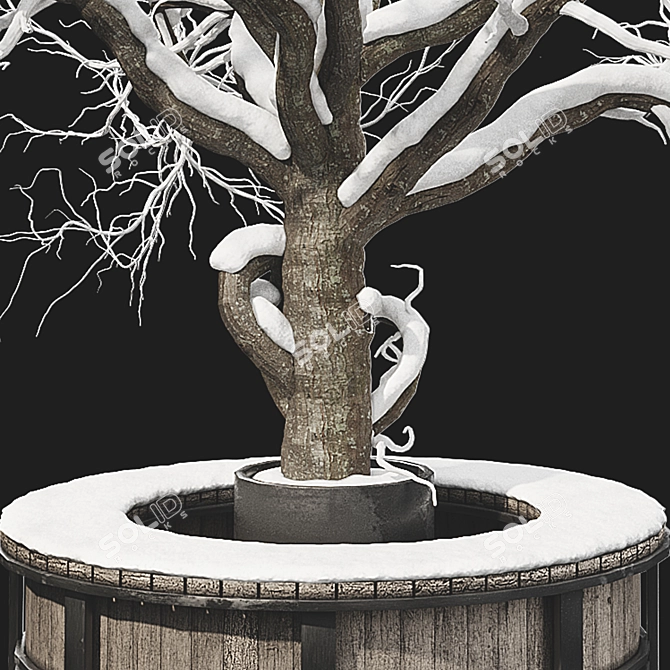 Outdoor Plant Set with Max 2015 3D model image 5