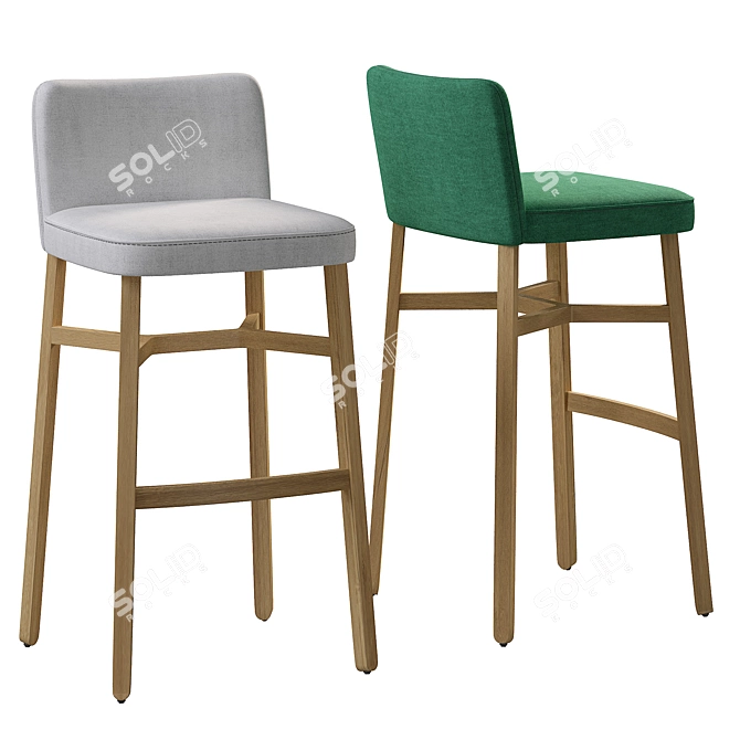 Croissant 577 3D Model Collection 3D model image 4