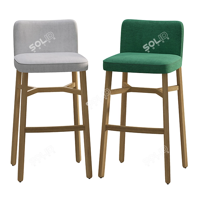 Croissant 577 3D Model Collection 3D model image 5