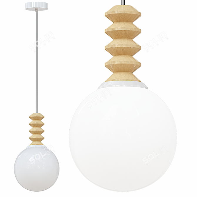 Modern Maytoni Bruco Lamp Design 3D model image 3