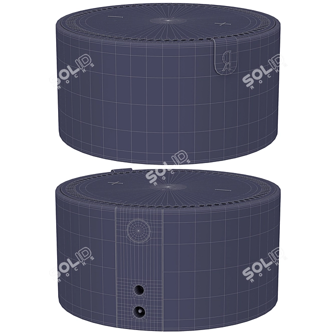 Compact Yandex Station MINI 2 3D model image 6