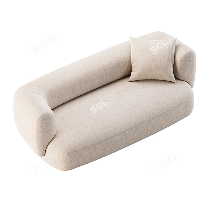 Modular Hug Sofa 2017 3D model image 2