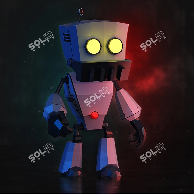 Walking Robot Model Kit 3D model image 2