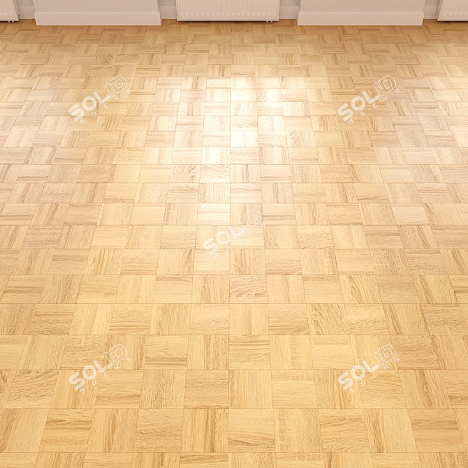 Modular Flooring 3D Model 3D model image 3