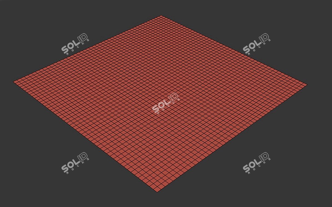 Modular Flooring 3D Model 3D model image 6