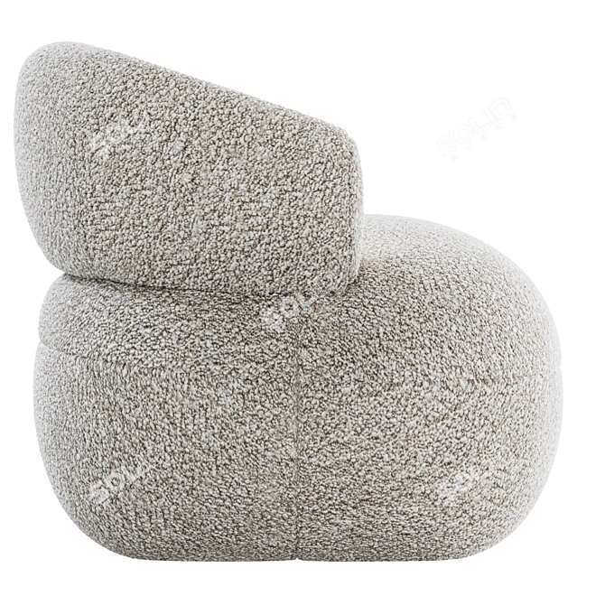 Laranya by Orren Ellis - Tufted Barrel Chair 3D model image 5