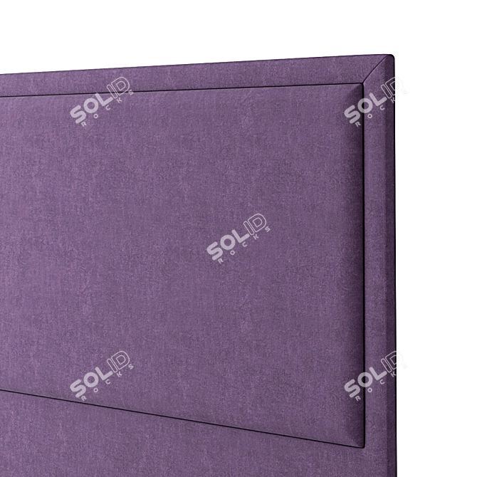 Bed Headboard 9: 180*8.5*138 3D model image 4