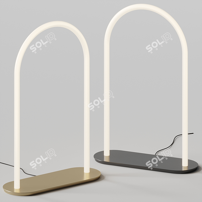 Illumina Large Table Lamp Designers 3D model image 1