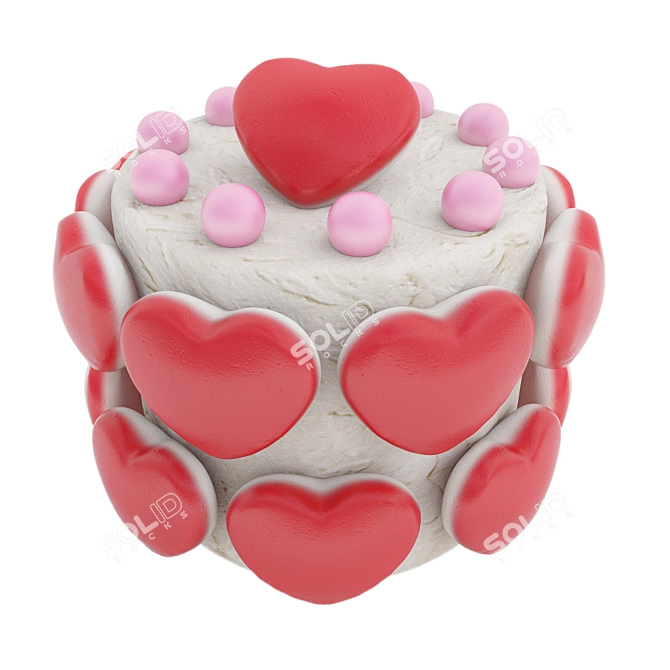 Valentine Sweet Treats 3D Models 3D model image 3