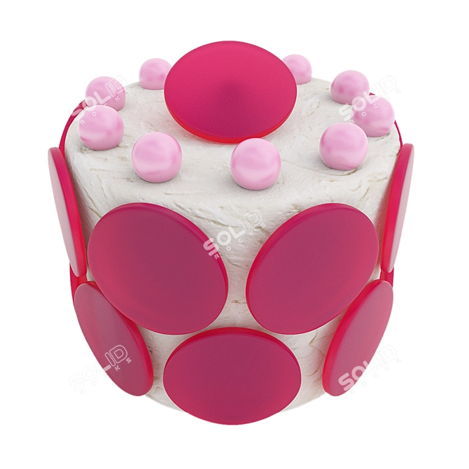 Valentine Sweet Treats 3D Models 3D model image 4