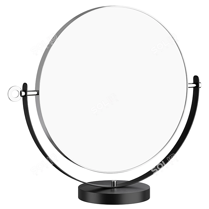 Elegant Ilario Mirror Design 3D model image 2