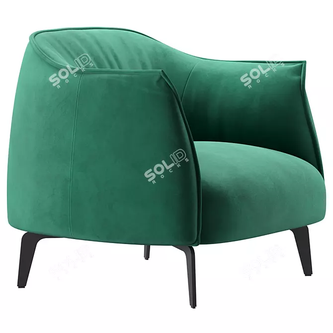 SK Design Vivo Chair in Four Colors 3D model image 5