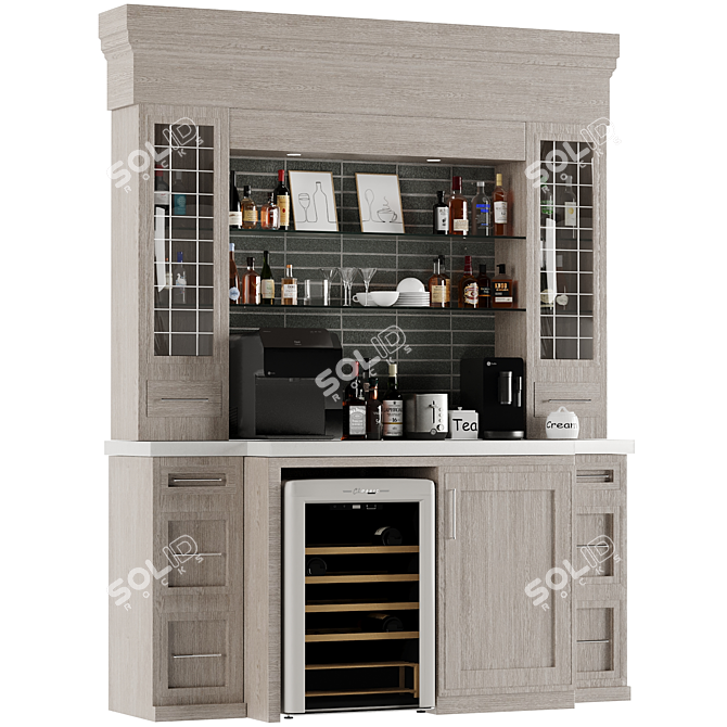 Ultimate Home Bar Experience 3D model image 3