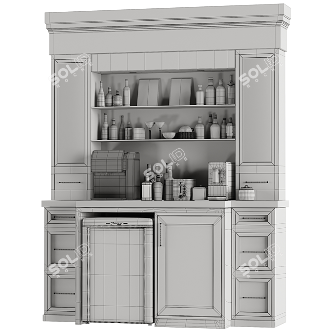 Ultimate Home Bar Experience 3D model image 4