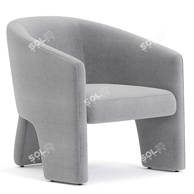 Modern Fae Armchair 2014 Edition 3D model image 3