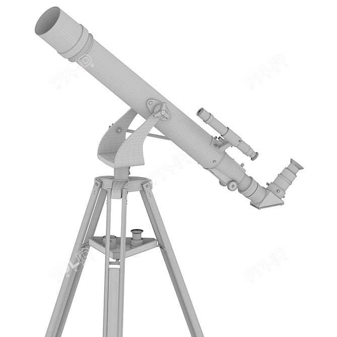 Sky-Watcher Compact Refractor Telescope 3D model image 6