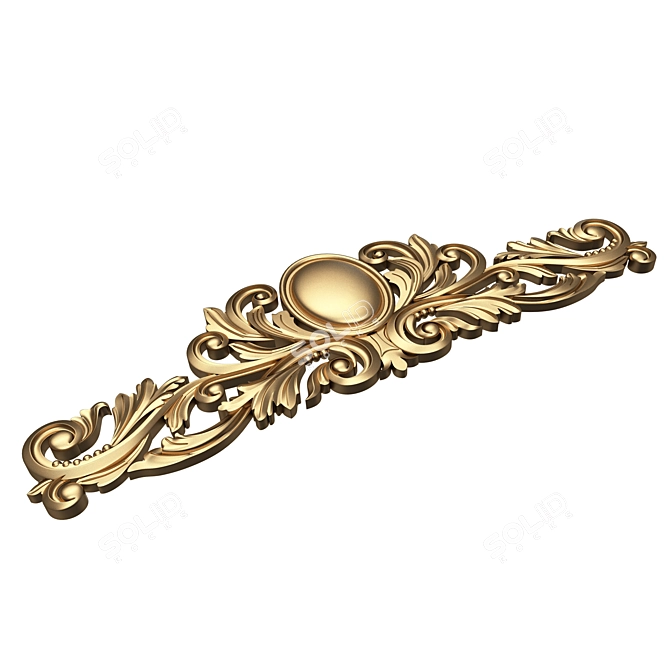 Elite Plaster Molding Decoration 3D 3D model image 5