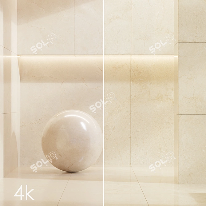 Marble Texture Bundle 4k Seamless 3D model image 1