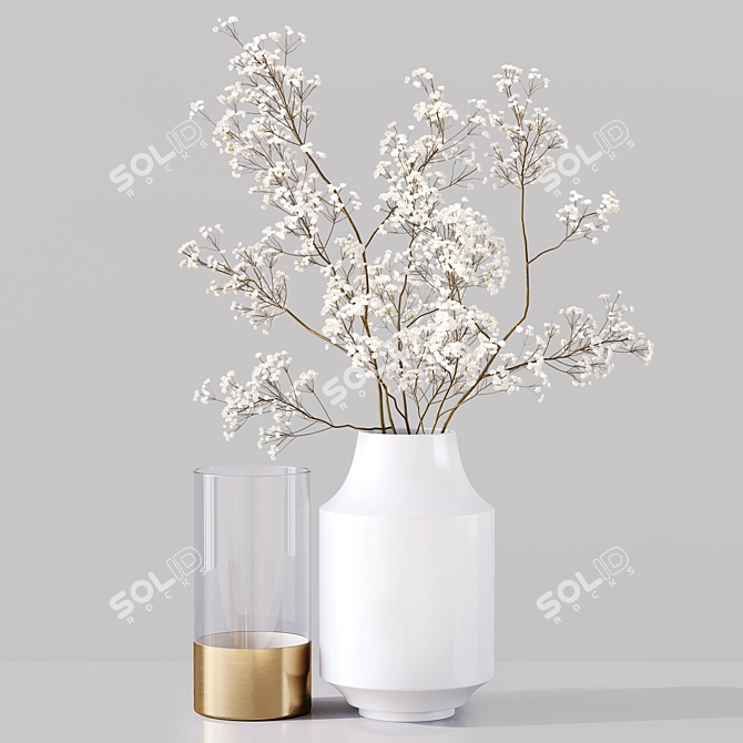 Premium Indoor Plant Collection 3D 3D model image 2