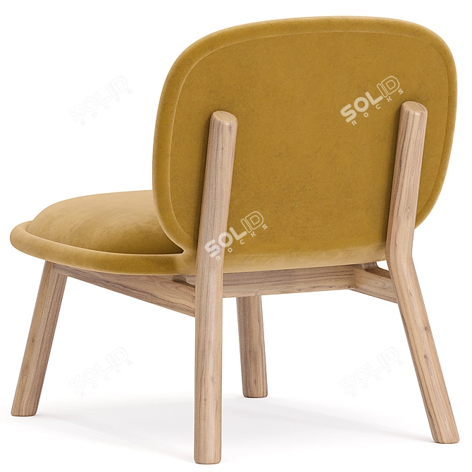 Elegant Crueso Armchair- 3D Model 3D model image 3