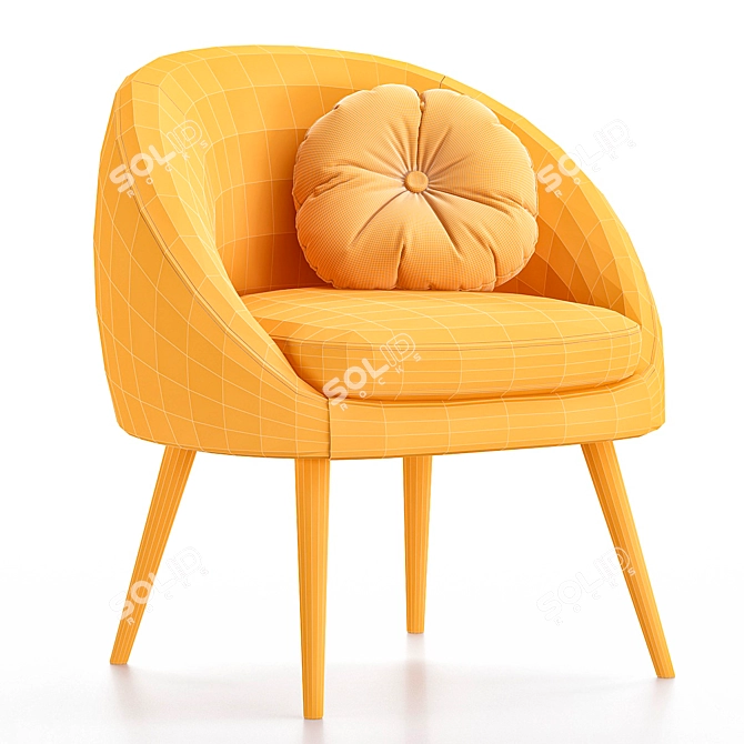 Modern 3D Model Chair Kit 3D model image 3