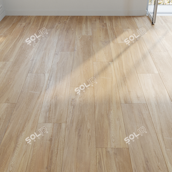 Wood Parquet Super Bundle Set 3D model image 3