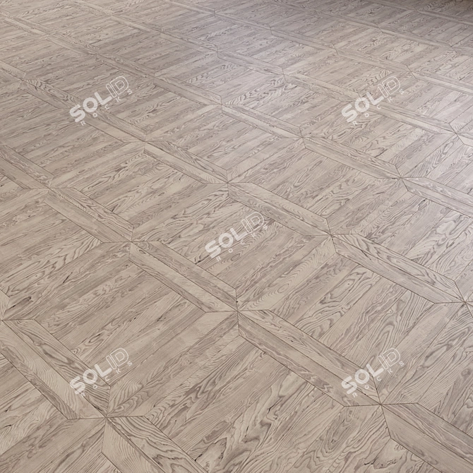 Wood Flooring 3D Model 3D model image 2