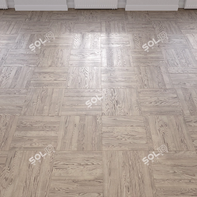 Wood Flooring 3D Model 3D model image 3