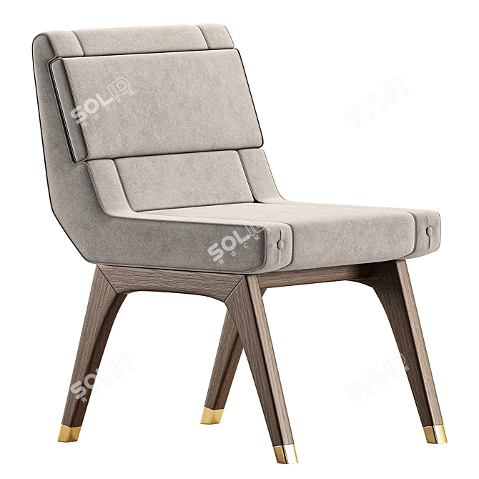 Modern 2017 CARON Chair 3D model image 3