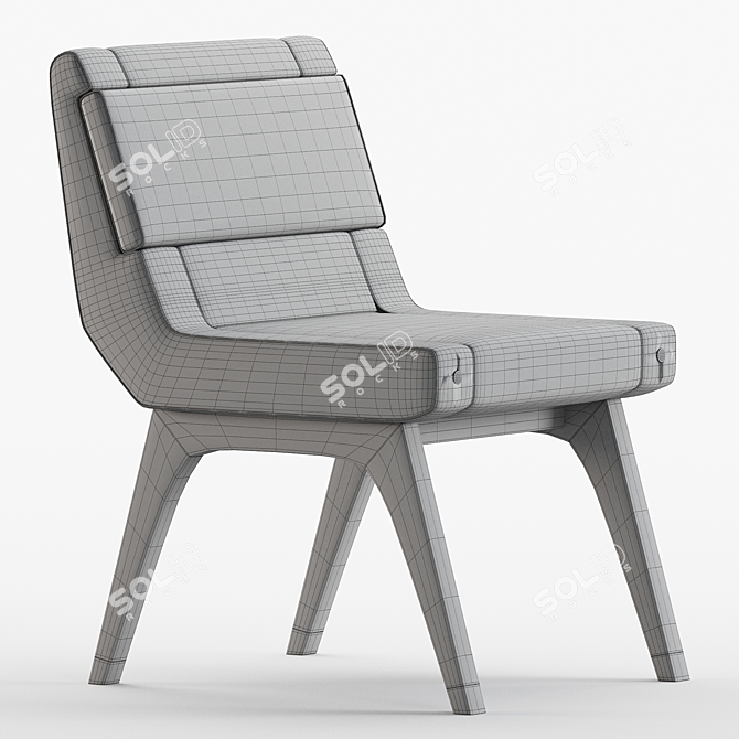 Modern 2017 CARON Chair 3D model image 5