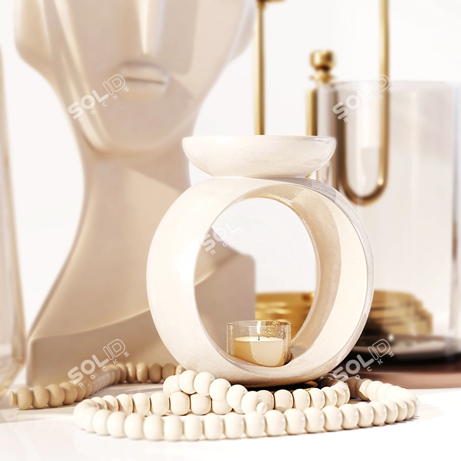 Luxury Decor Set for Rendering 3D model image 2