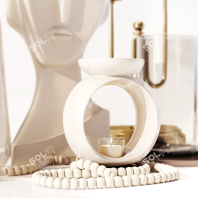Luxury Decor Set for Rendering 3D model image 7