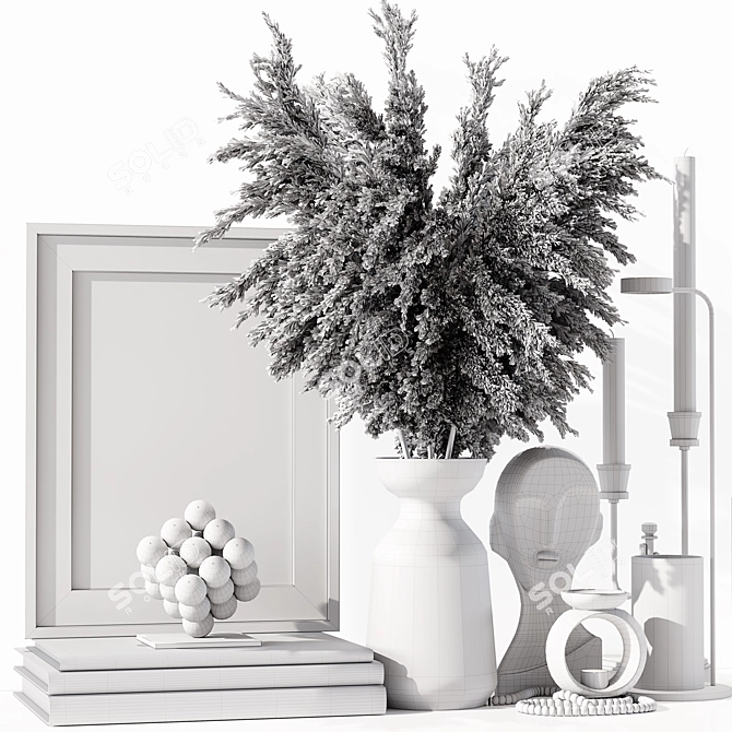 Luxury Decor Set for Rendering 3D model image 10