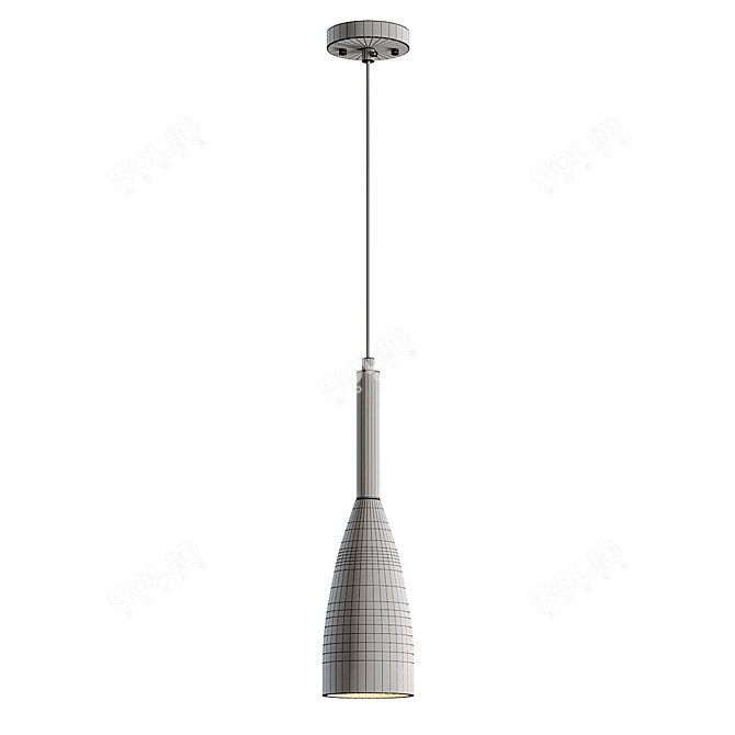 DALBY WOOD Pendant Light Model 3D model image 5