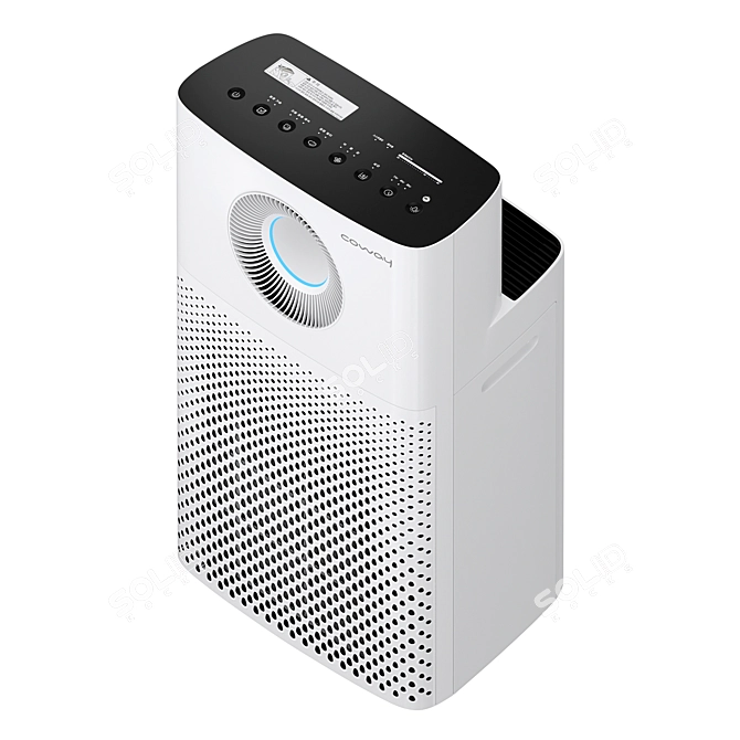 Coway Air Washer Humidifier Combi 3D model image 2