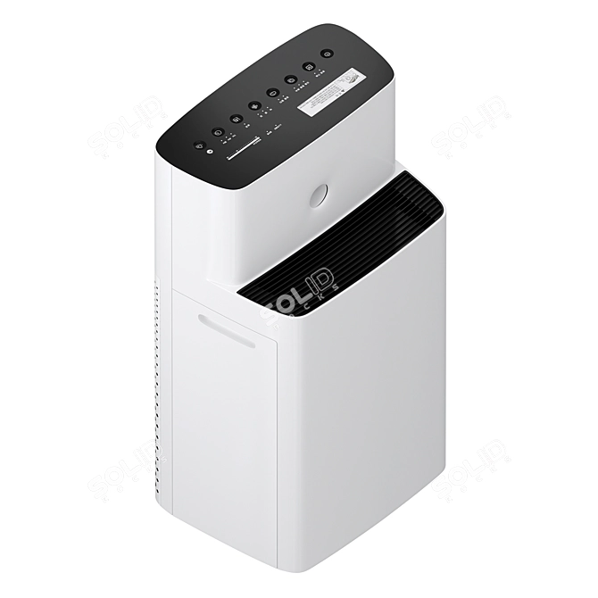 Coway Air Washer Humidifier Combi 3D model image 3