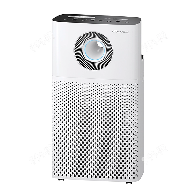 Coway Air Washer Humidifier Combi 3D model image 4