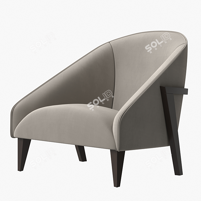 Elegant Christopher Guy Armchair 3D model image 1