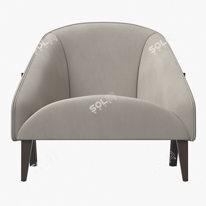 Elegant Christopher Guy Armchair 3D model image 2