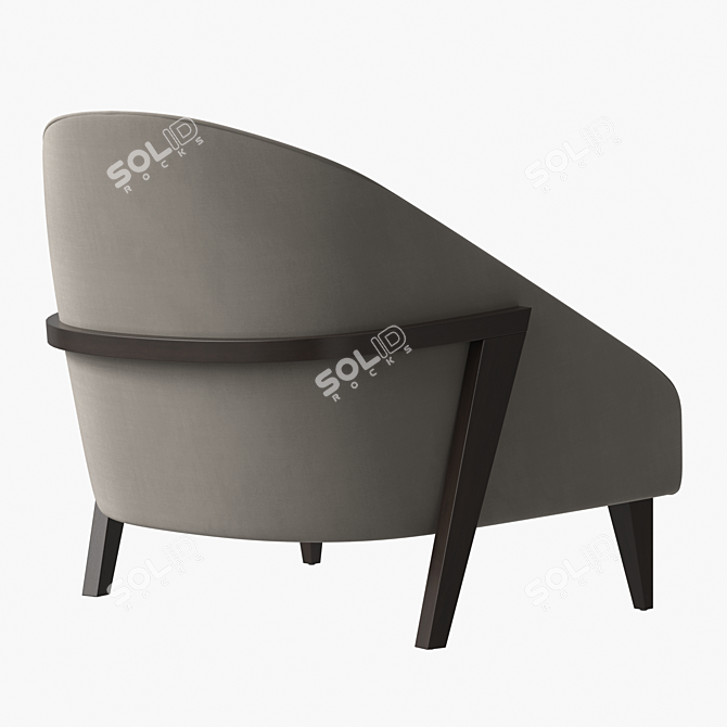 Elegant Christopher Guy Armchair 3D model image 3