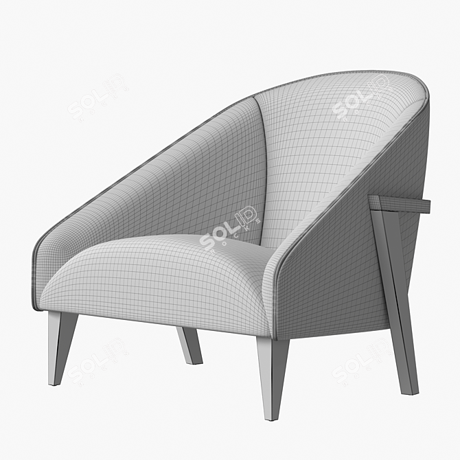 Elegant Christopher Guy Armchair 3D model image 4