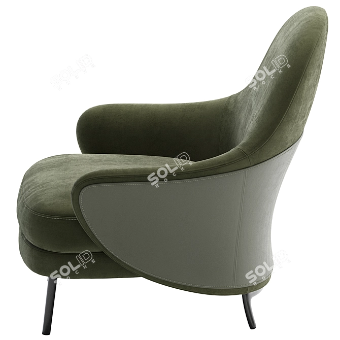 Modern Minotti Angie 2013 Sofa 3D model image 5