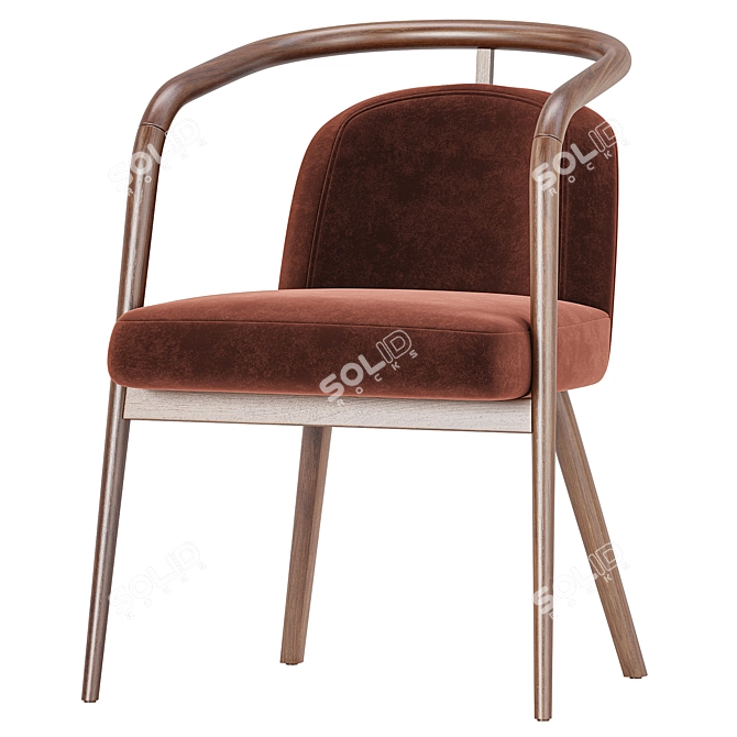 Elegance Maximus Armchair Collection 3D model image 3