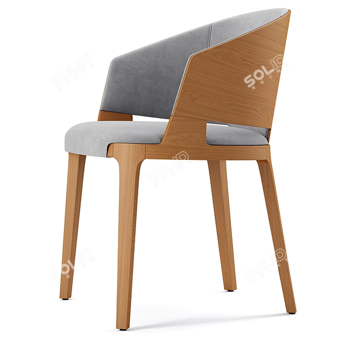 Modern VELIS Chair | 3D Models 3D model image 4