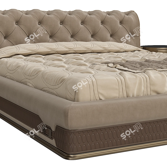 Luxury Visionnaire Chester Laurence Bed 3D model image 3