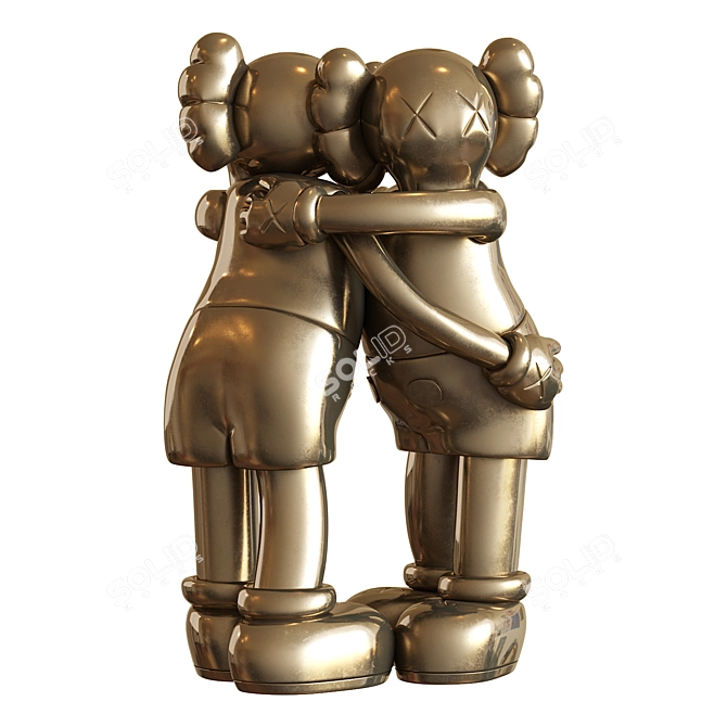 Kaws Together Vinyl Figure 2013 3D model image 2